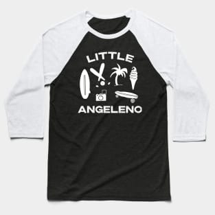 Little Angeleno Los Angles Kids, Los Angeles Children Baseball T-Shirt